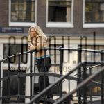 04-09-2004 Char in Amsterdam by order of Pulse Magazine. September 04, 2004. 

[keywords]Posed, Canal Bridge[/keywords]